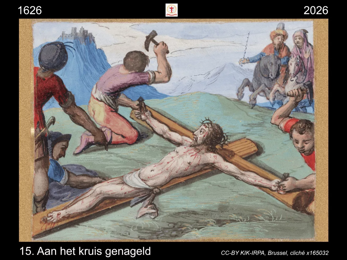 15 Kruis genageld